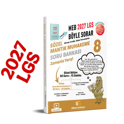 8. Sınıf 2027 Lgs Meb Böyle Sorar Sözel Mantık Muhakeme Soru Bankası V