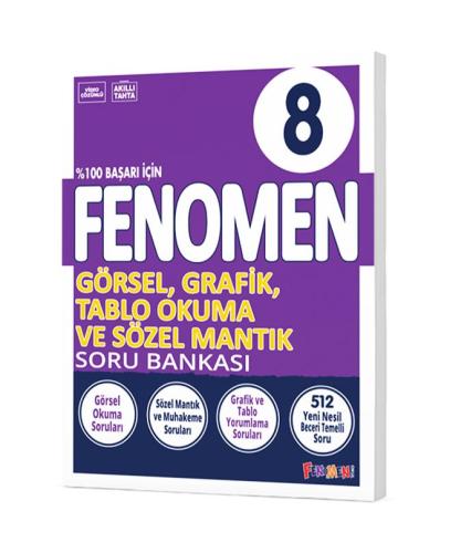 8 FENOMEN GÖRSEL VE GRAFİK OKUMA SORU BANKASI