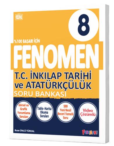 8 FENOMEN İNKILAP TARİHİ VE ATATÜRKÇÜLÜK SORU BANKASI