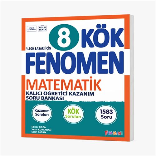Fenomen Yayınları 8.Sınıf Kök Matematik Soru Bankası