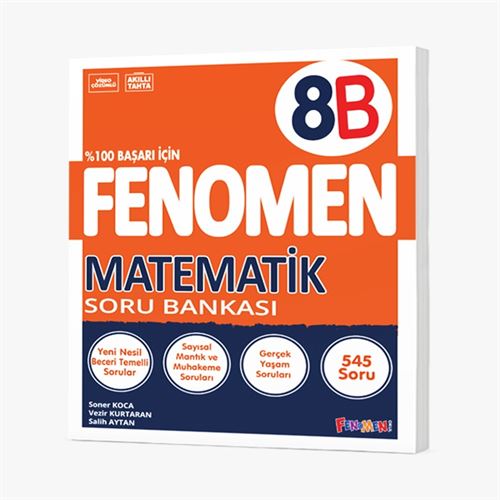 8 FENOMEN MATEMATİK (B) SORU BANKASI