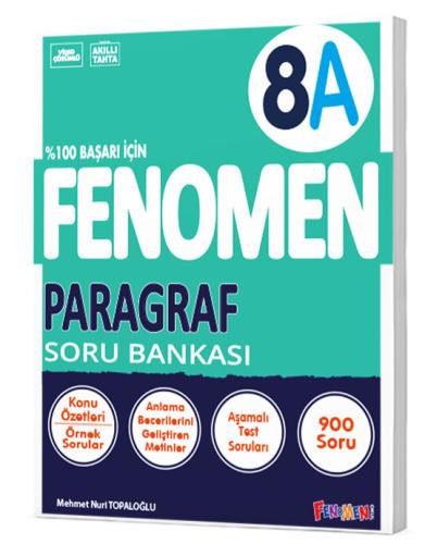 Fenomen Yayınları 8.Sınıf Paragraf A Soru Bankası