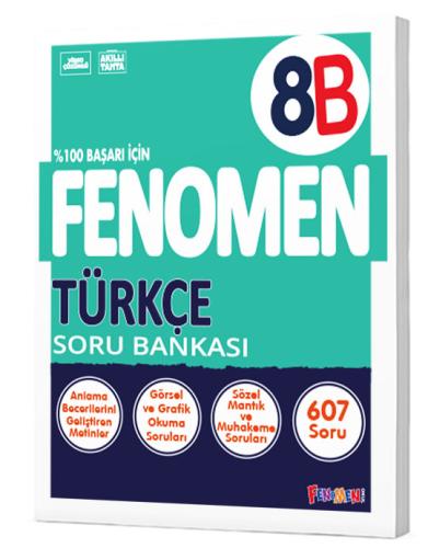 8 FENOMEN TÜRKÇE (B) SORU BANKASI