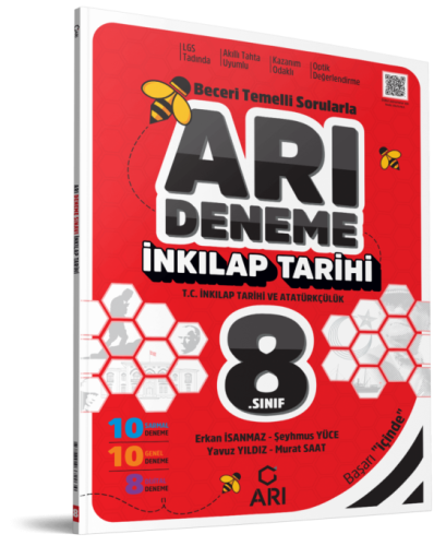 Arı Yayıncılık 8. Sınıf T.C. İnkılap Tarihi ve Atatürkçülük Deneme
