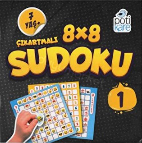 8x8 Çıkartmalı Sudoku 7+ (1) Kolektif