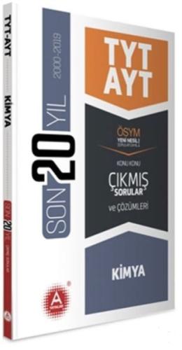 A Yayınları TYT AYT Kimya Son 20 Yıl Konu Konu Çıkmış Sorular ve Çözümleri (Yeni)