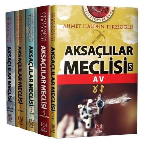 Aksaçlılar Meclisi Seti - 5 Kitap Takım Ahmet Haldun Terzioğlu