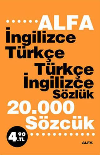 Alfa İngilizce-Türkçe/Türkçe-İngilizce Sözlük