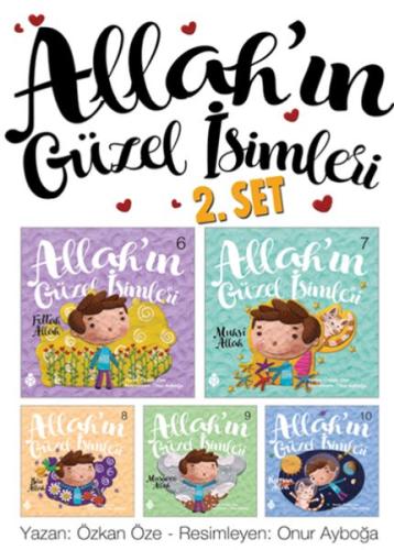 Allah'ın Güzel İsimleri Seti 2 (5 Kitap)