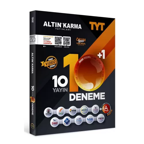 2025 Altın Karma TYT 10 Deneme Seti