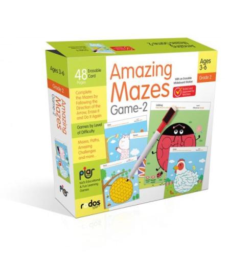 Amazing Mazes Game-2 - Grade-Level 2 - Ages 3-6