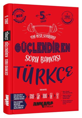 ANKARA YAY. 5.SINIF GÜÇ. TÜRKÇE SORU BANKASI 2025