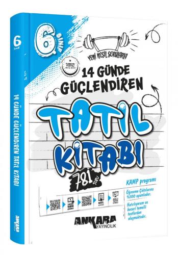 ANKARA YAY. 6.SINIF GÜÇLENDİREN 14 GÜNDE TATİL KİTABI 2026
