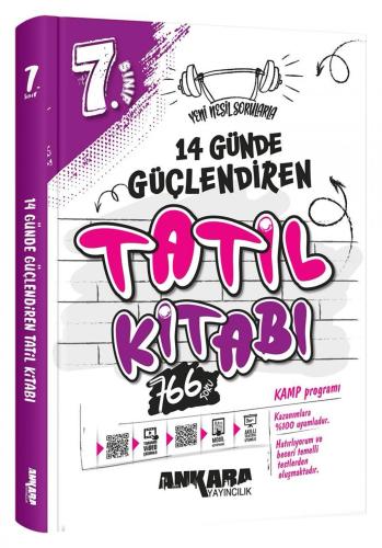 ANKARA YAY. 7.SINIF GÜÇLENDİREN 14 GÜNDE TATİL KİTABI 2026