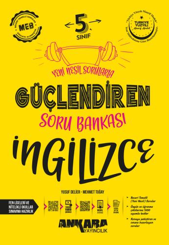 Ankara Yayıncılık 5. Sınıf Güçlendiren İngilizce Soru Bankası