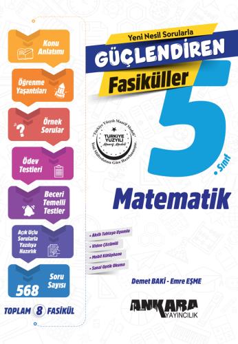 Ankara Yayıncılık 5. Sınıf Güçlendiren Matematik Fasiküller