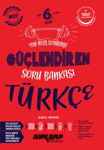 Ankara Yayıncılık 6. Sınıf Türkçe Güçlendiren Soru Bankası Soru