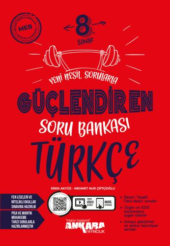 Ankara Yayıncılık 8. Sınıf Türkçe Güçlendiren Soru Bankası