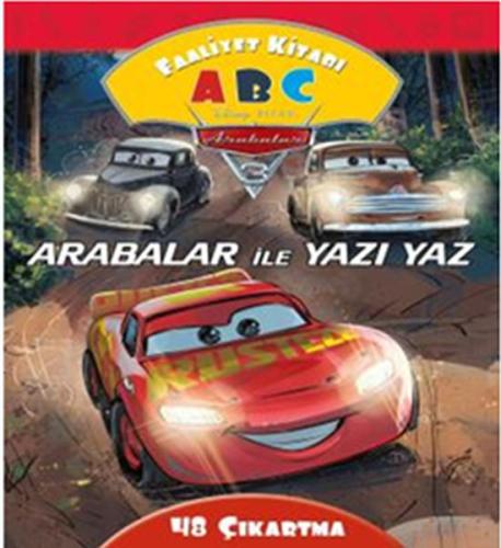 Arabalar İle Yazı Yaz Faaliyet Kitabı - Disney Arabalar 3
