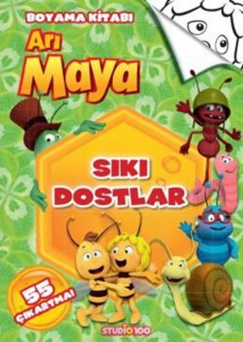 Arı Maya - Sıkı Dostlar Boyama Kitabı