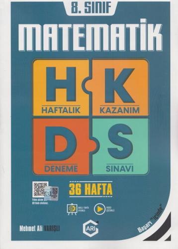 Arı Yayıncılık 8. Sınıf Matematik Arı Haftalık Kazanım Deneme Arı Yayı