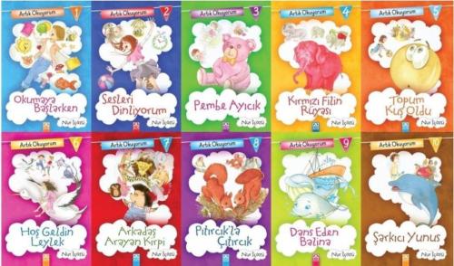 Artık Okuyorum 1. Sınıf Okuma Seti - 10 Kitap Takım Nur İçözü