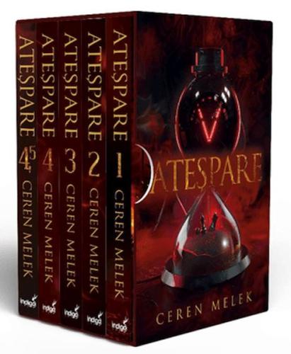 Ateşpare Seti (Beş Kitaplık Kutulu Set) Ceren Melek