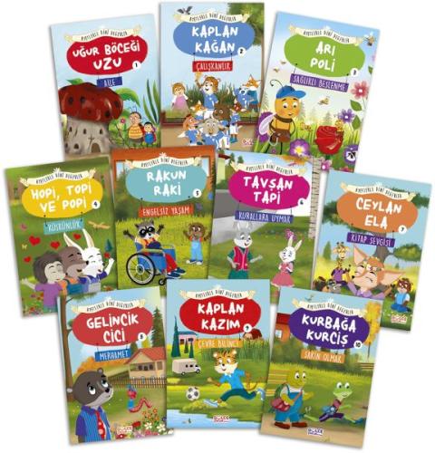 Ayetlerle Dini Değerler Set (10 Kitap) %20 indirimli Asiye Aslı Aslane