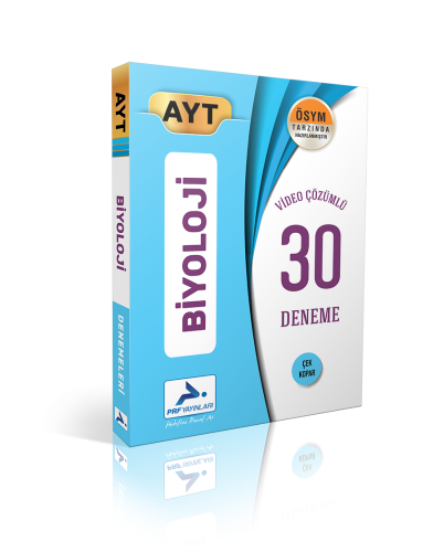 PARAF AYT BİYOLOJİ VİDEO ÇÖZÜMLÜ 30 BRANŞ DENEMESİ