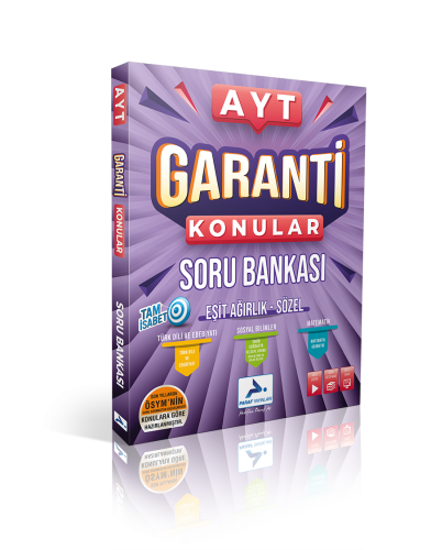 PARAF AYT EŞİT AĞ. SÖZEL GARANTİ KONULAR SORU BANK