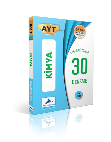 PARAF AYT KİMYA VİDEO ÇÖZÜMLÜ 30 BRANŞ DENEMESİ