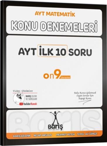 Barış Yayınları AYT İlk 10 Soru Konu Denemeleri