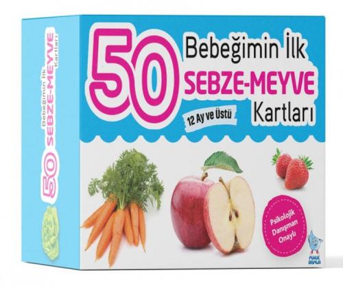 Bebeğimin İlk 50 Sebze-Meyve Kartları Zeynep Doğru