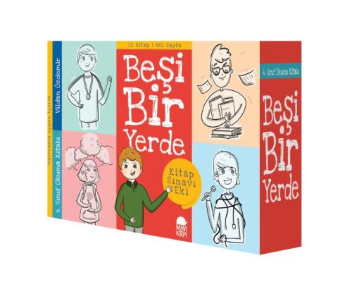 Beşi Bir Yerde - 4. Sınıf Seti - 10 Kitap %20 indirimli Vildan Özdemir