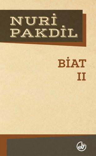Biat II %23 indirimli Nuri Pakdil