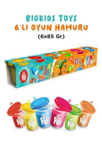 Bigkids Toys / 6'Lı Oyun Hamuru (6X85 Gr)