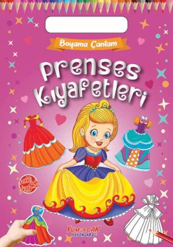 Boyama Çantam - Prenses Kıyafetleri %30 indirimli