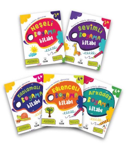 Boyama Kitabı Serisi (5 Kitap)