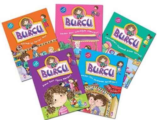 Burcu - Hikayelerle Davranış Eğitimi (5 Kitap Set) %15 indirimli Nurşe