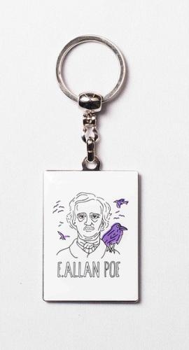 Can Dükkan Portreler Serisi - E.Allan Poe Anahtarlık