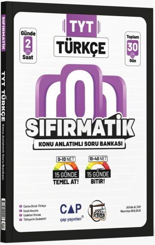 Çap Yayınları TYT Türkçe Sıfırmatik Konu Anlatımlı Soru Bankası