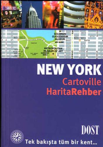 Cartoville Harita Rehber New York (Ciltli) Nicolas Peyroles