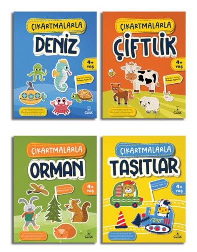 Çıkartmalarla Etkinlik Serisi (4Kitap) %15 indirimli Kolektıf
