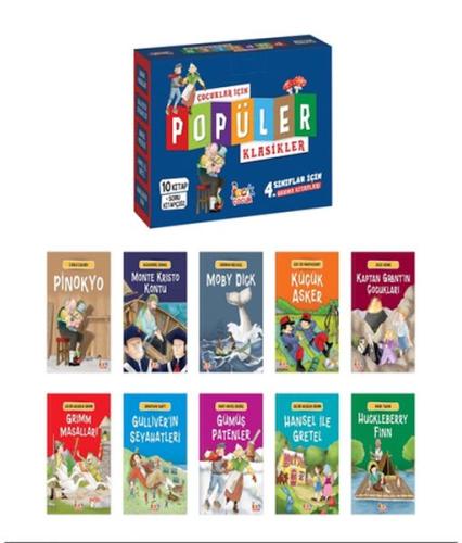 Çocuklar İçin Popüler Klasikler– (10 Kitap+Soru Kitapçığı) %20 indirim