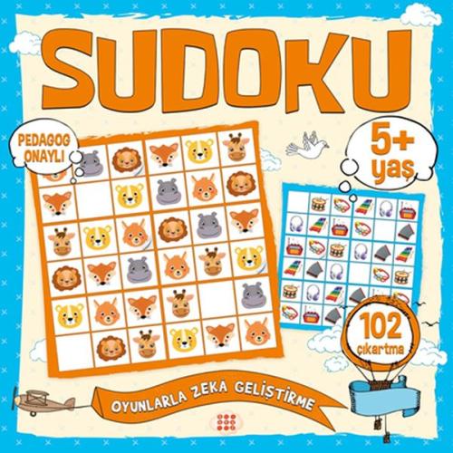 Çocuklar İçin Sudoku Çıkartmalı (5+ Yaş)