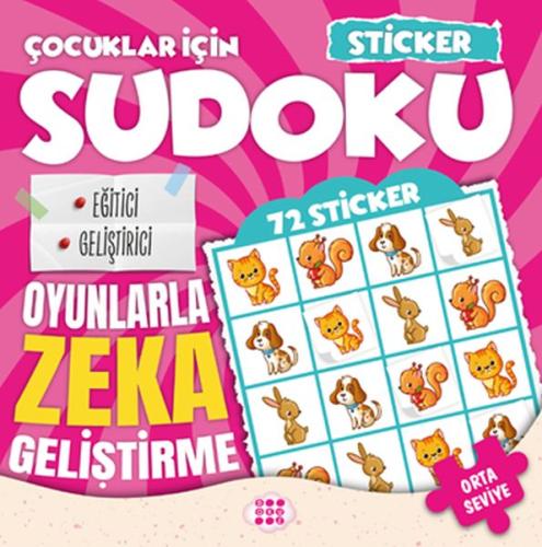 Çocuklar için Sudoku - Sticker Hediyeli Orta Seviye 1 Kolektif
