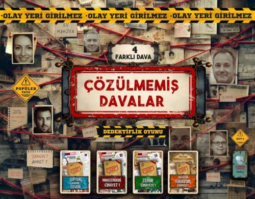 Çözülmemiş Davalar Kutulu Set