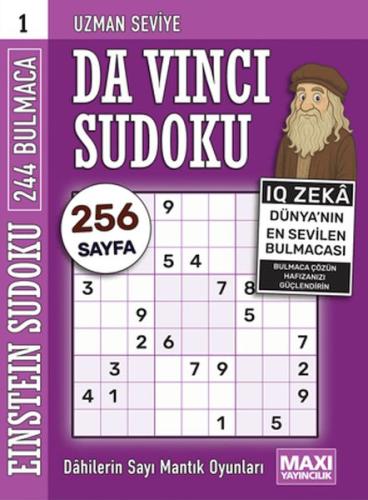 Da Vinci Uzman Sudoku 1 Bertan Kodamanoğlu