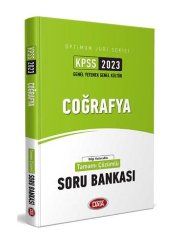 Data KPSS Optimum Jüri Coğrafya Çözümlü Soru Bankası 2023