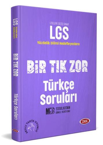 Data LGS Bir Tık Zor Türkçe Soruları (Yeni)